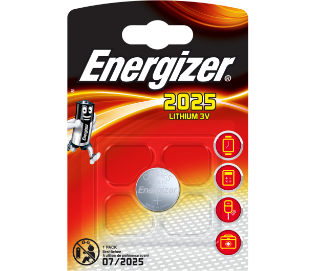 Energizer Lithium CR2025 1szt - 1276406 - zdjęcie